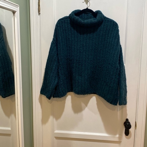 Free People chunky turtleneck sweater small - Picture 1 of 6
